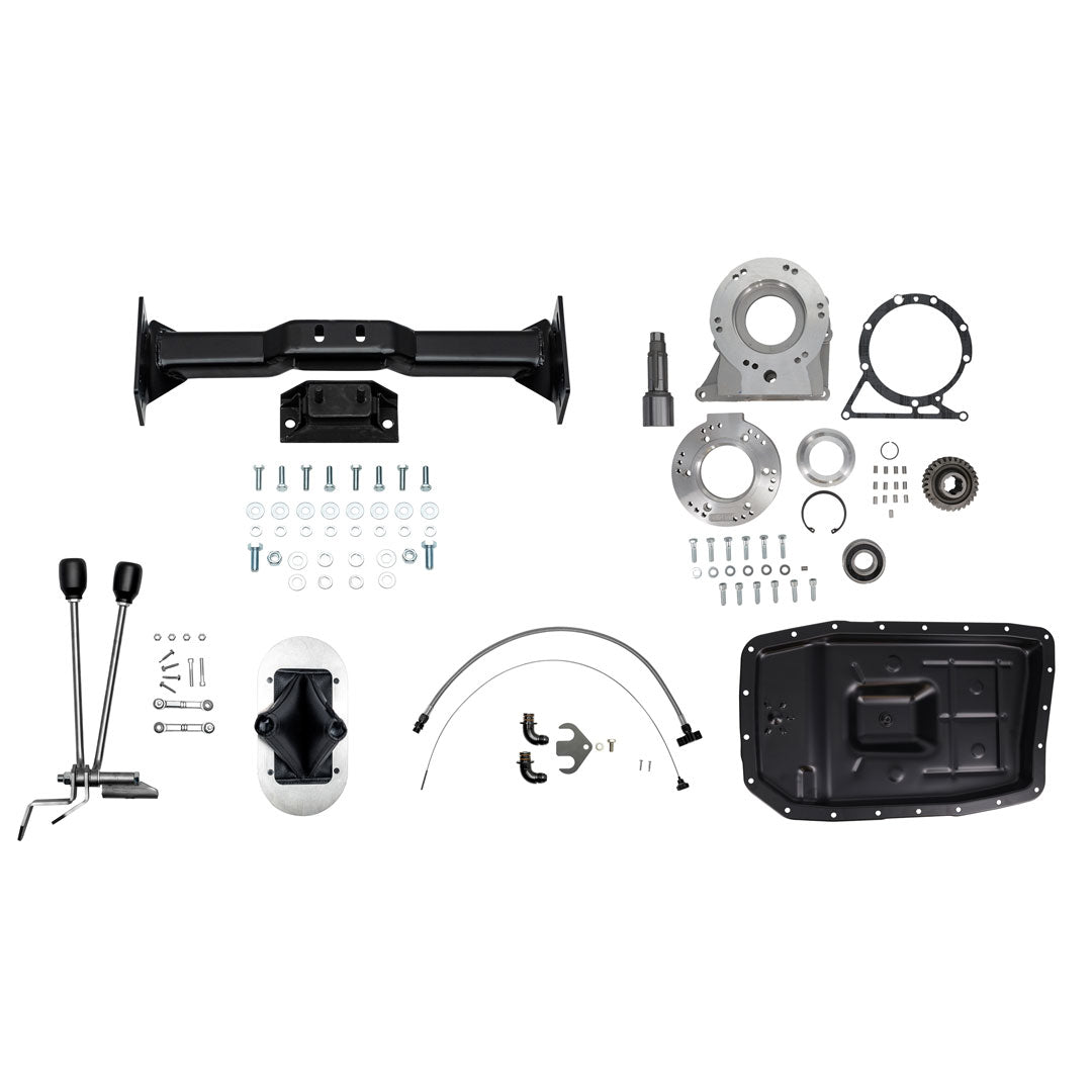 6R80 / 10R80 to Dana 20 Deluxe Adapter Kit, 1966-77 Ford Bronco