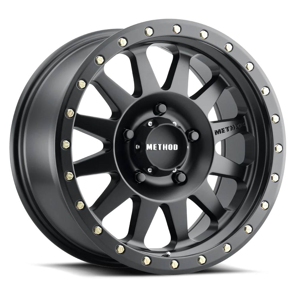 Method- MR304 Double Standard, Black, 15x10, 5x5.5 CLEARENCE AA