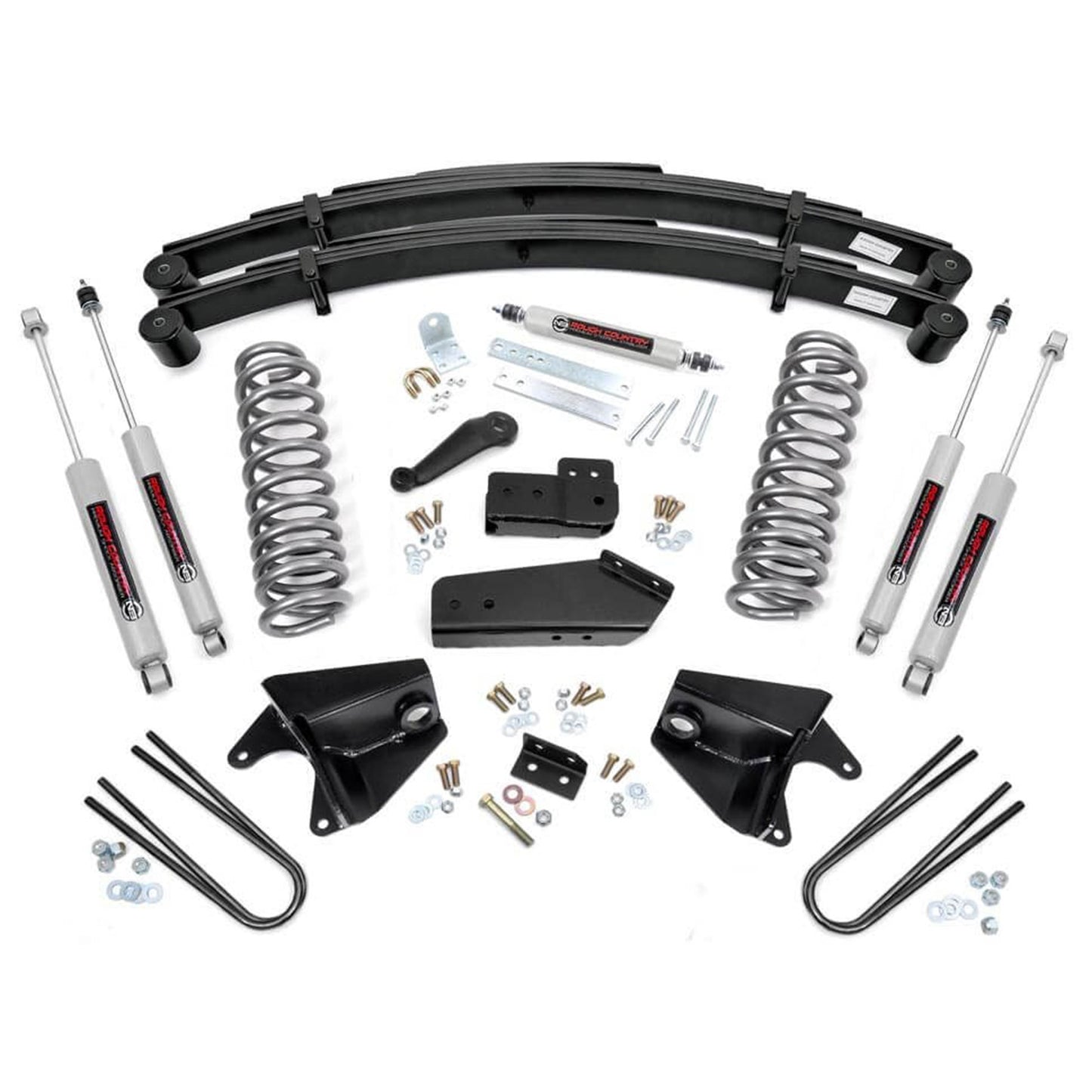 4 Inch Lift Kit - Rear Springs, 1980-96 Ford Bronco