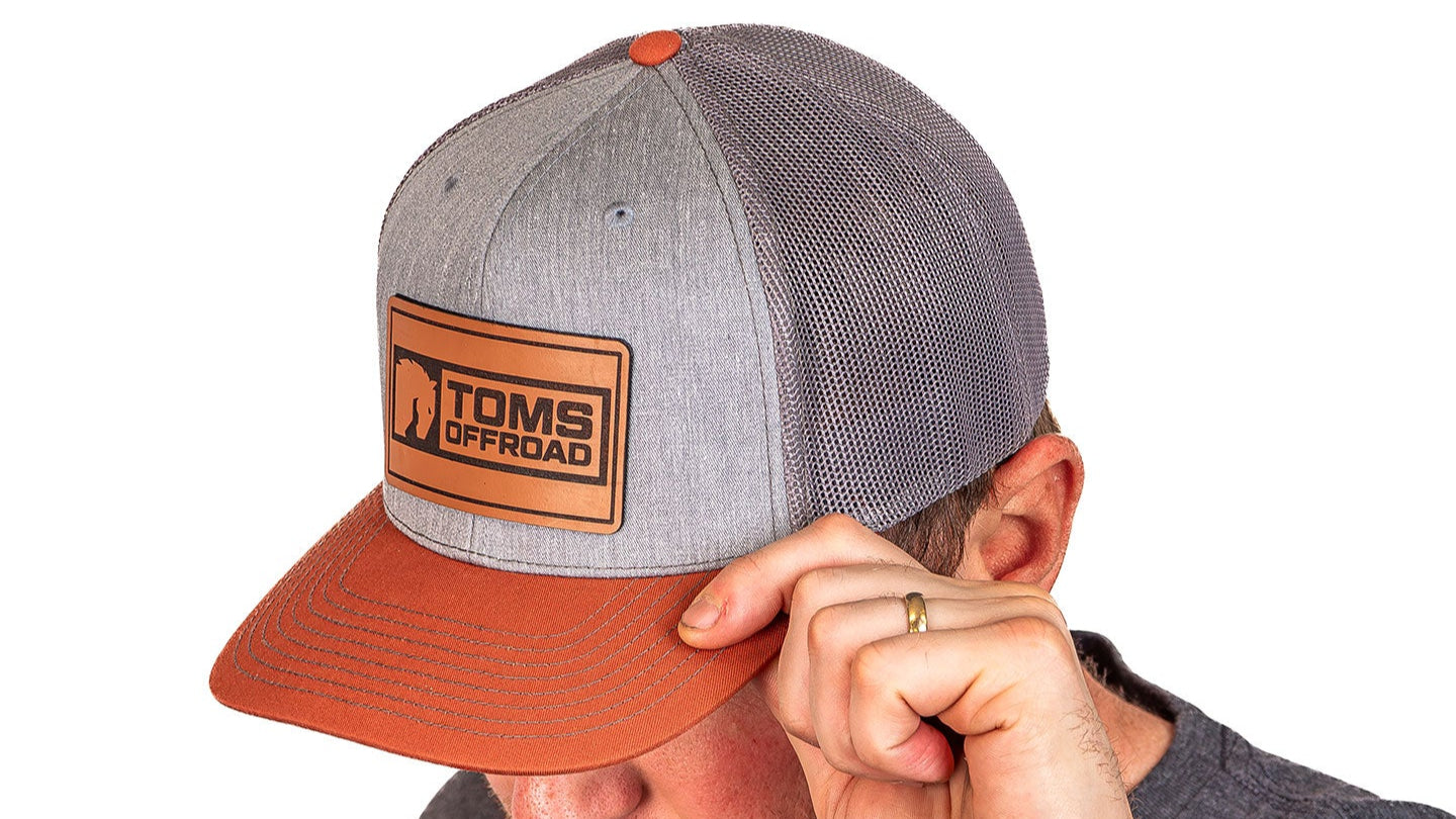 TOMS OFFROAD Hat - Gray Orange