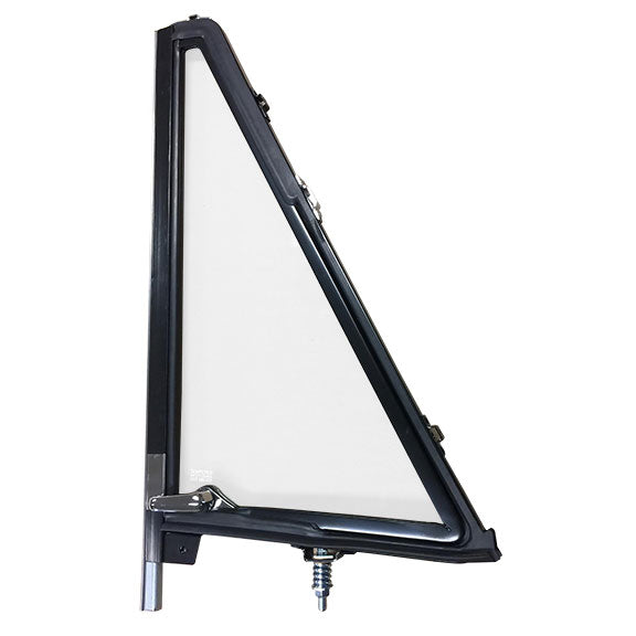 Complete Vent Window Assembly, Driver, Black