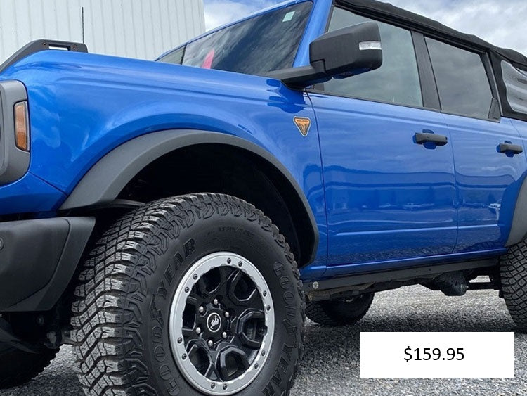 Rock Slide Engineering Bronco 4-Door Cinch Strap Pinch Seam Covers
