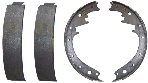 Rear Drum Brake Shoes, 11" x 1.75", 66-75 Ford Bronco
