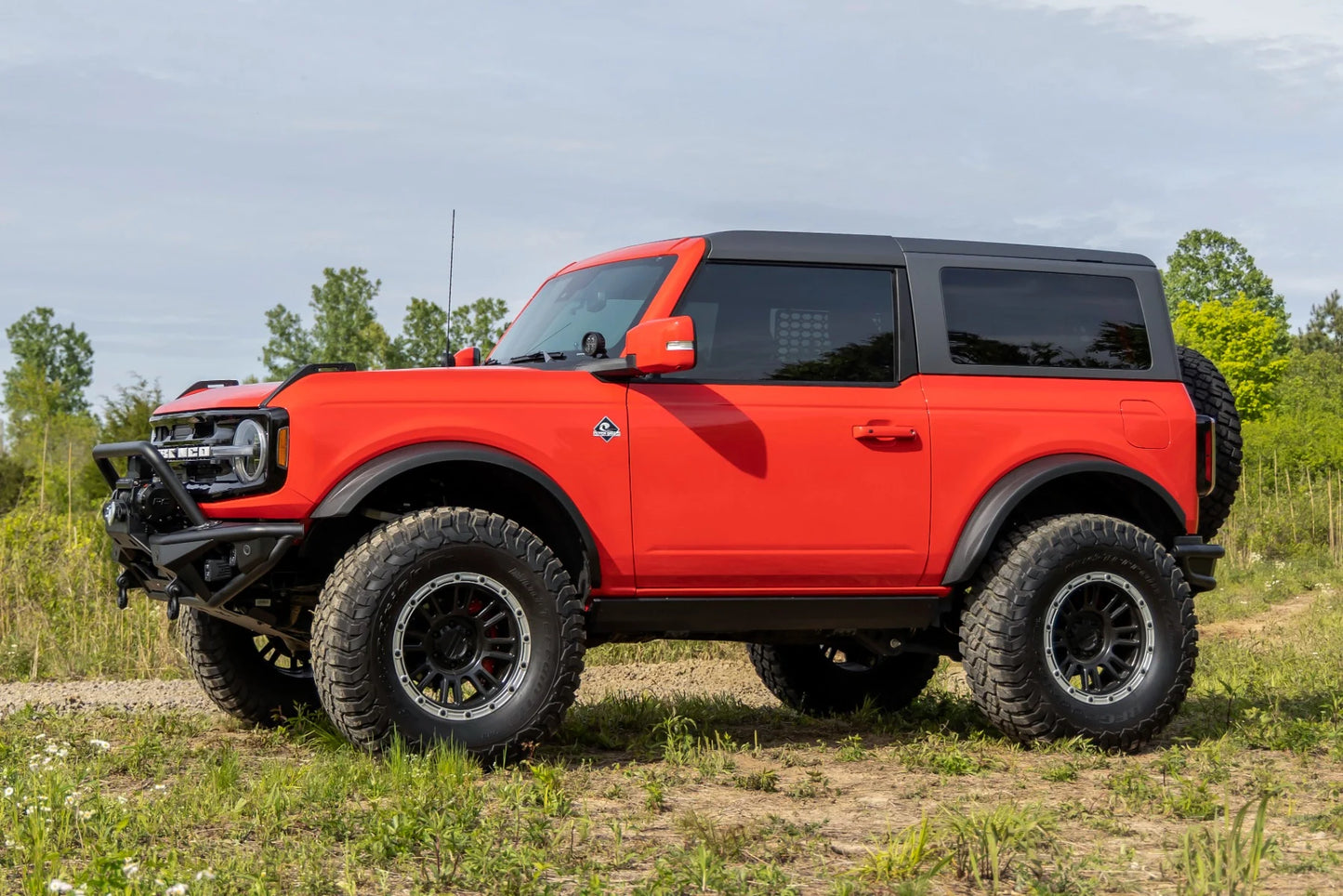 Tubular Front Bumper w/Winch Plate, 2021+ Ford Bronco