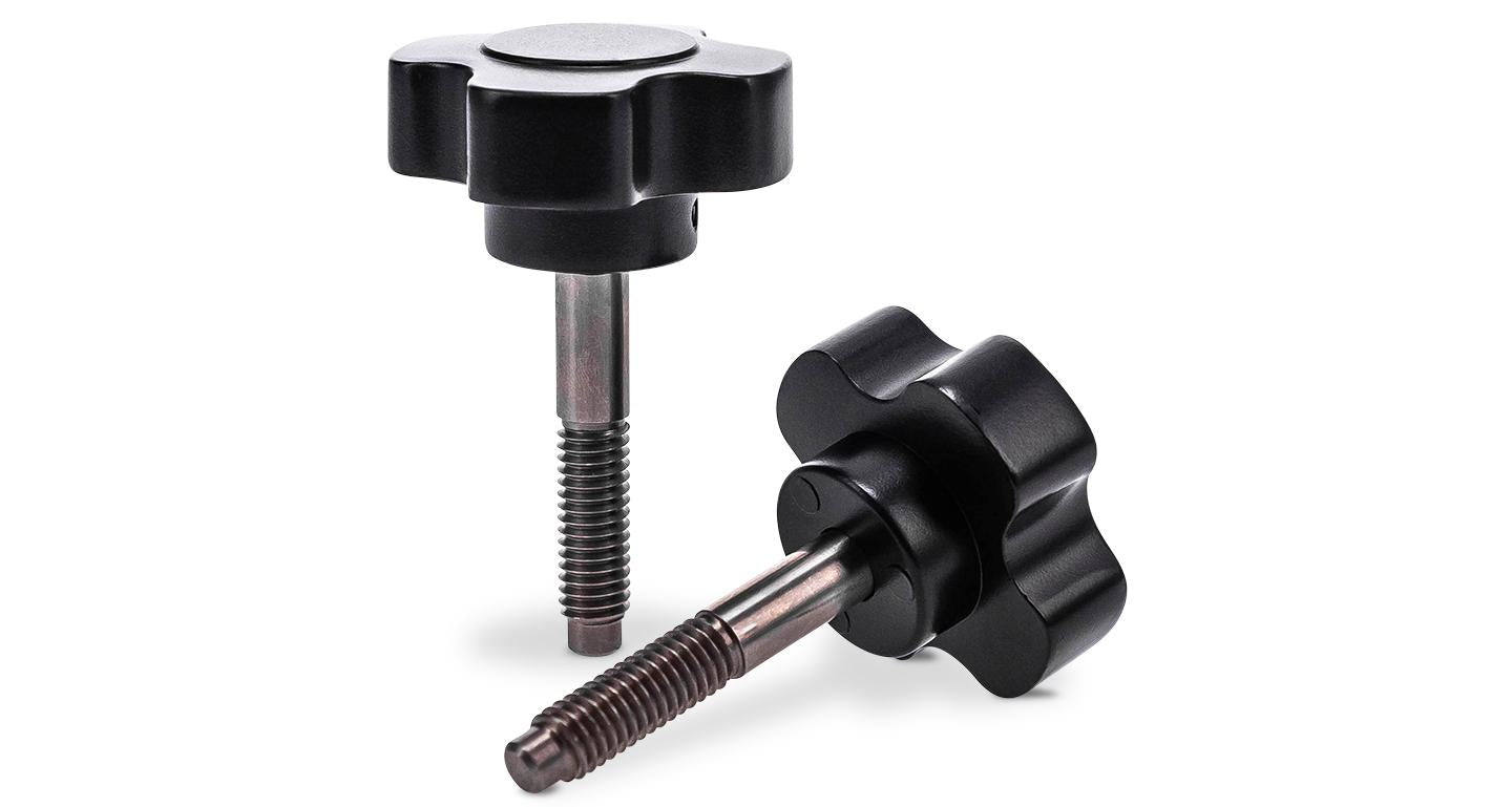 Black Satin Dash Knobs, 1966-77 Ford Bronco