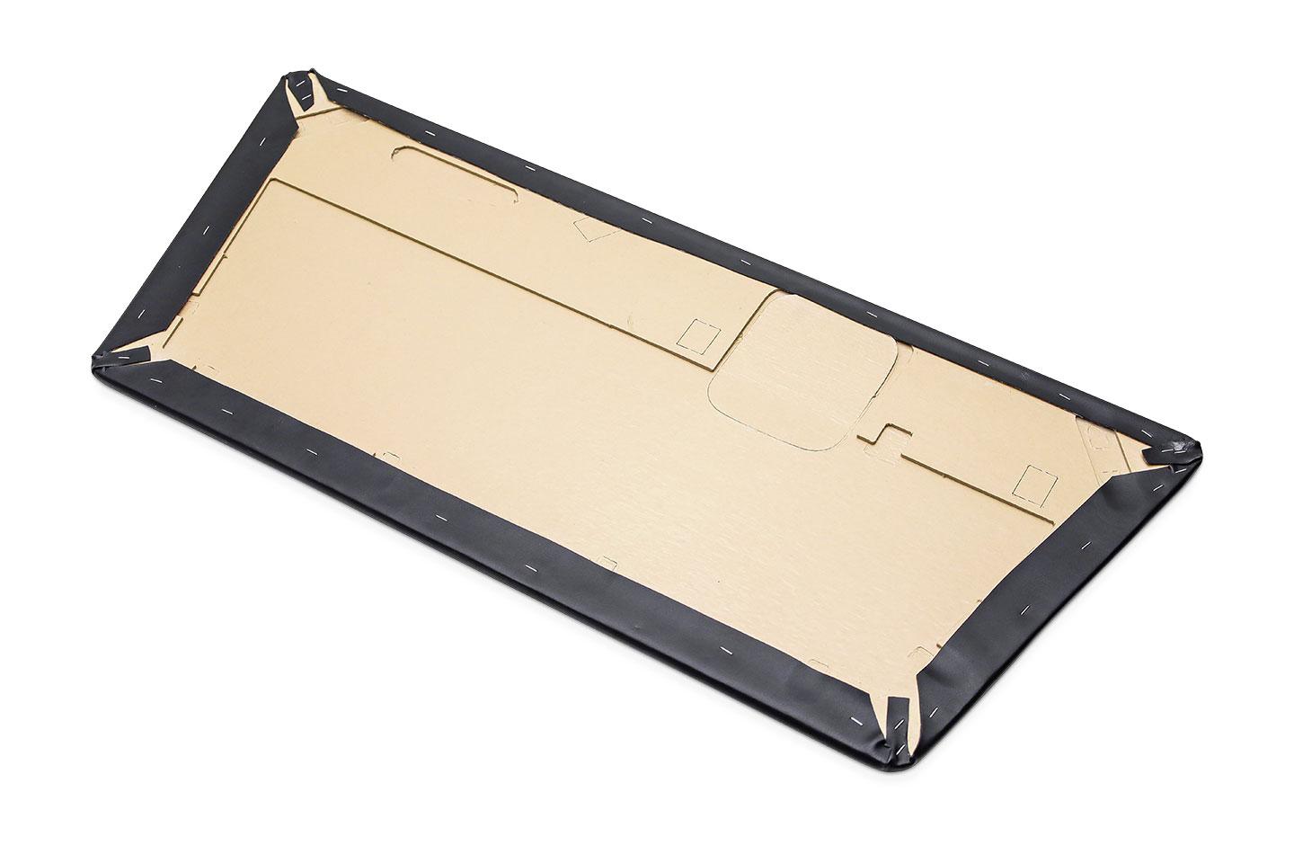 Door Panels - Deluxe, Black w/Woodgrain, Pair, 1968-77 Ford Bronco