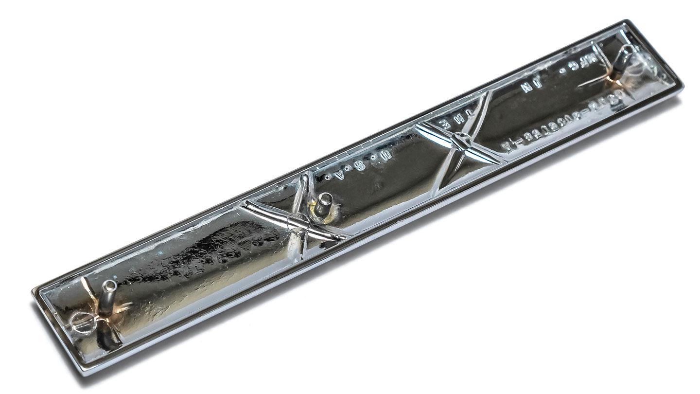 Explorer Glove Box Door Emblem, 1966-77 Ford Bronco