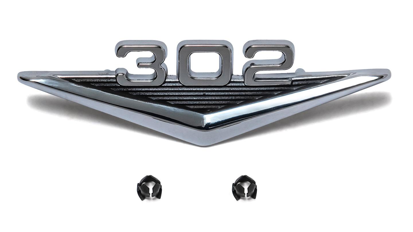 302 Fender Emblem - Vintage Style
