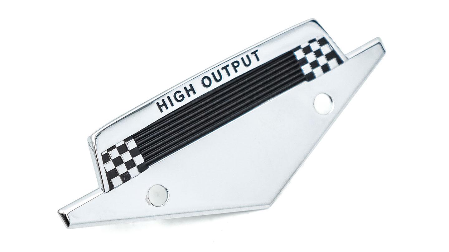 High Output Fender Emblem Badge
