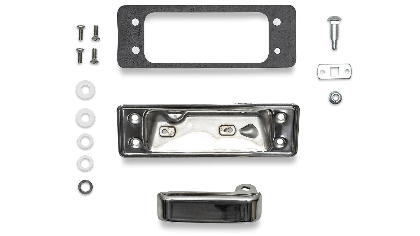 Stainless Tailgate Handle & Bucket Assembly