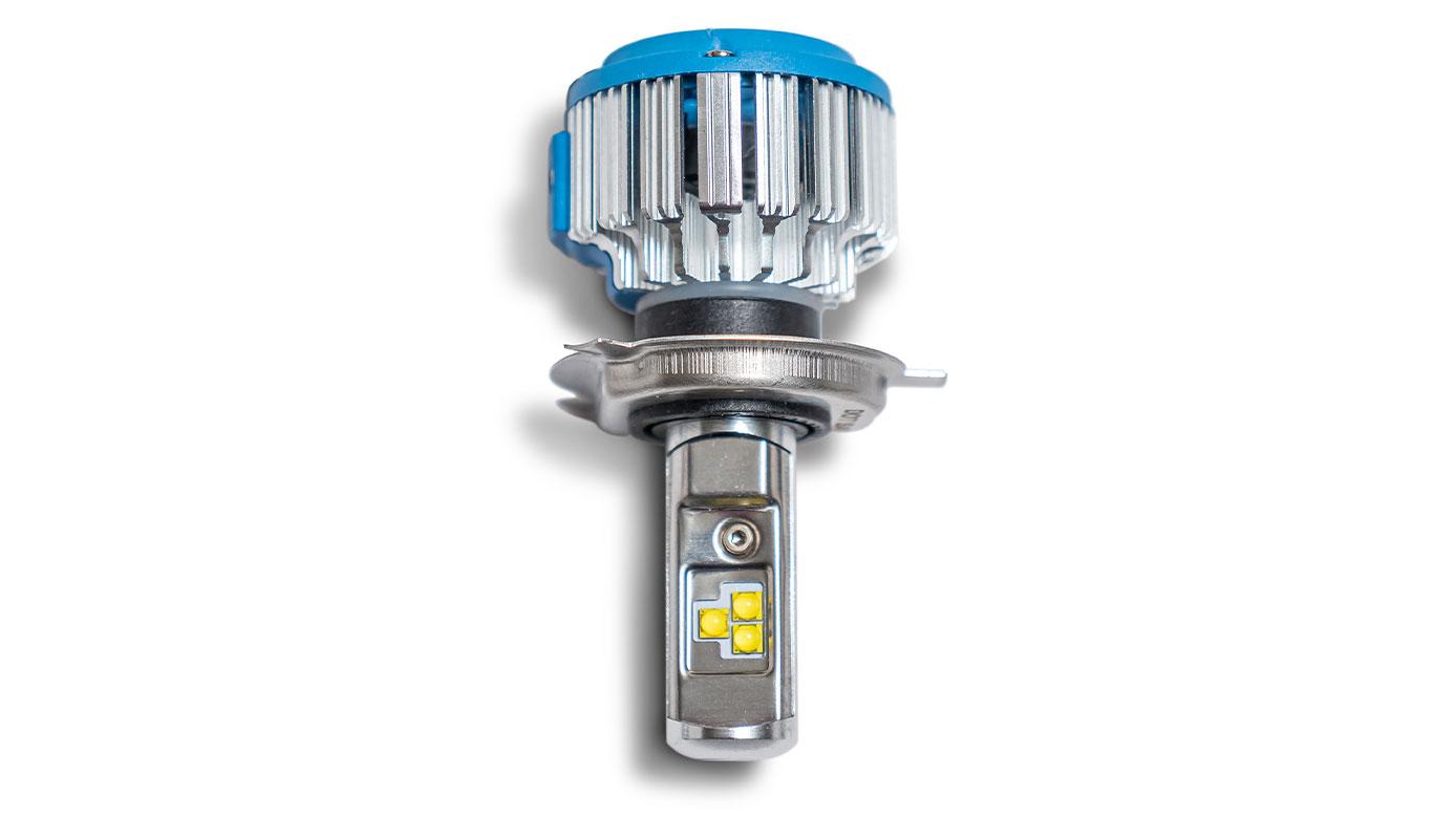 H4 LED Headlight Conversion Bulbs, 6000K, Hi/Low 40W, Pair