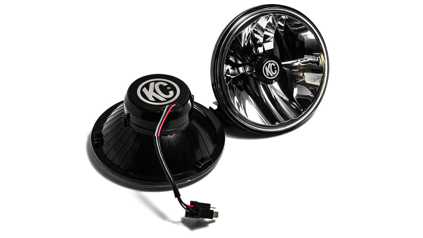 KC HiLites LED Gravity 7" Headlights, PAIR