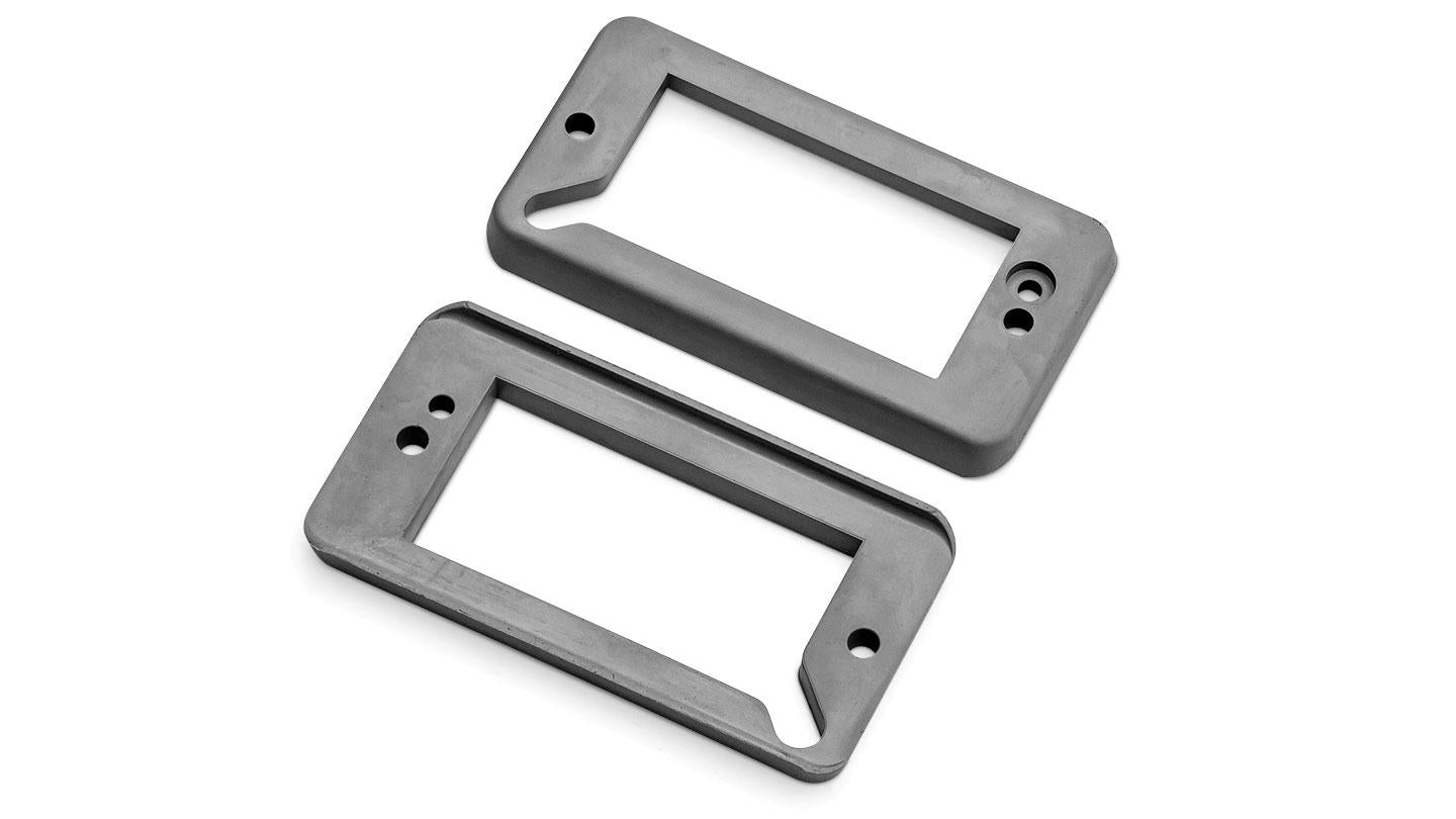 Gray Turn Signal Bucket to GrillePads, 1969-77 Ford Bronco
