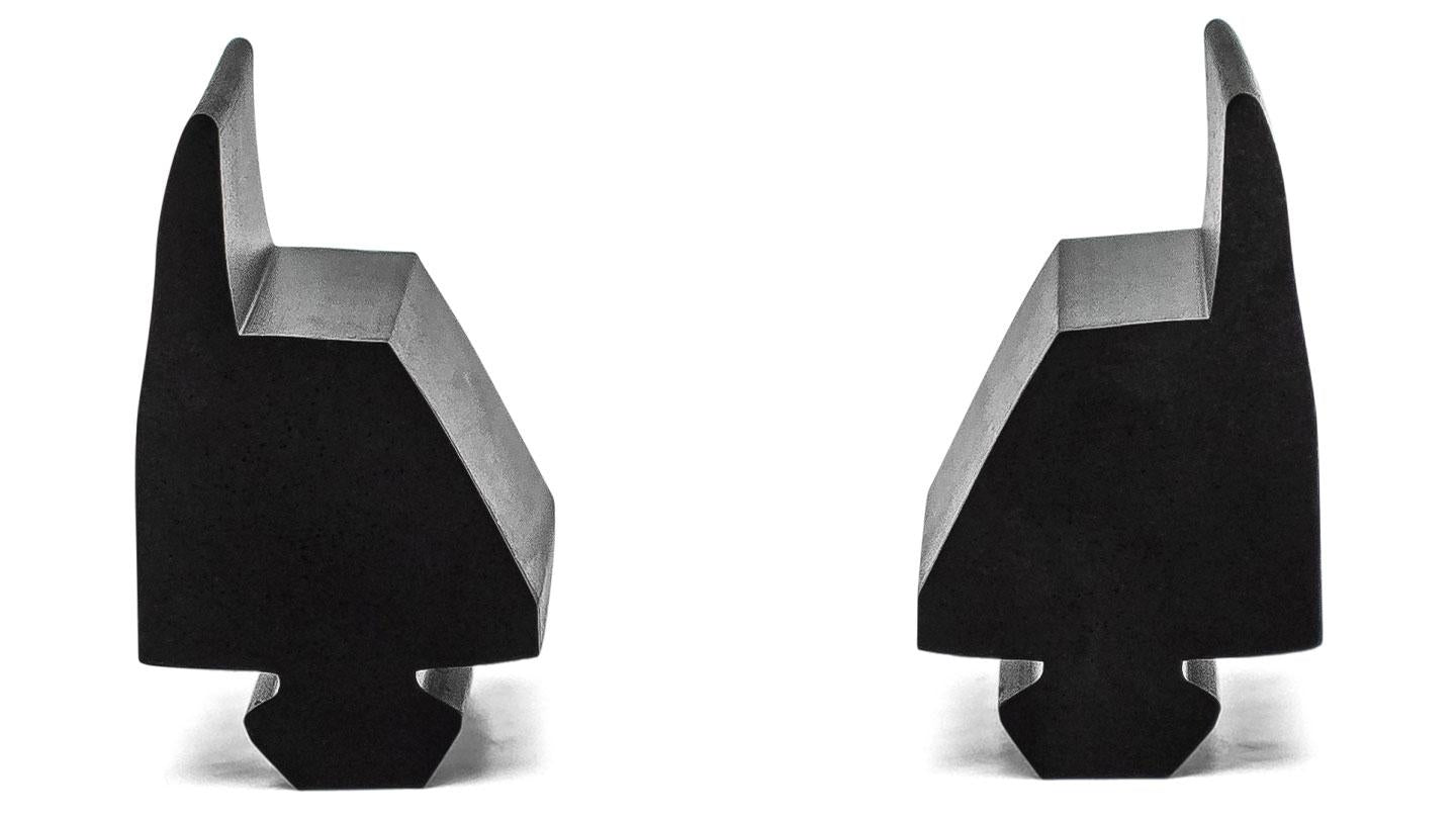 Hood Side Bumpers, Pair