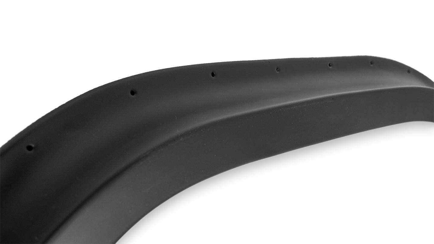 Ultra-Flex Bronco Fender Flares, REAR ONLY Smooth Black