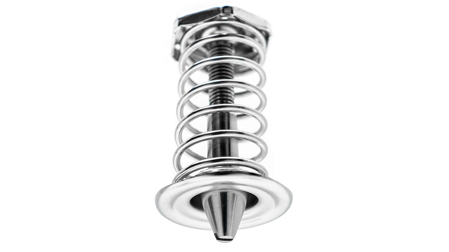 Stainless Hood Striker Post, 1966-77 Ford Bronco