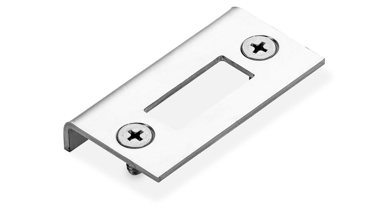 Stainless Steel Liftgate Latch Striker Plate, 1966-68 Ford Bronco