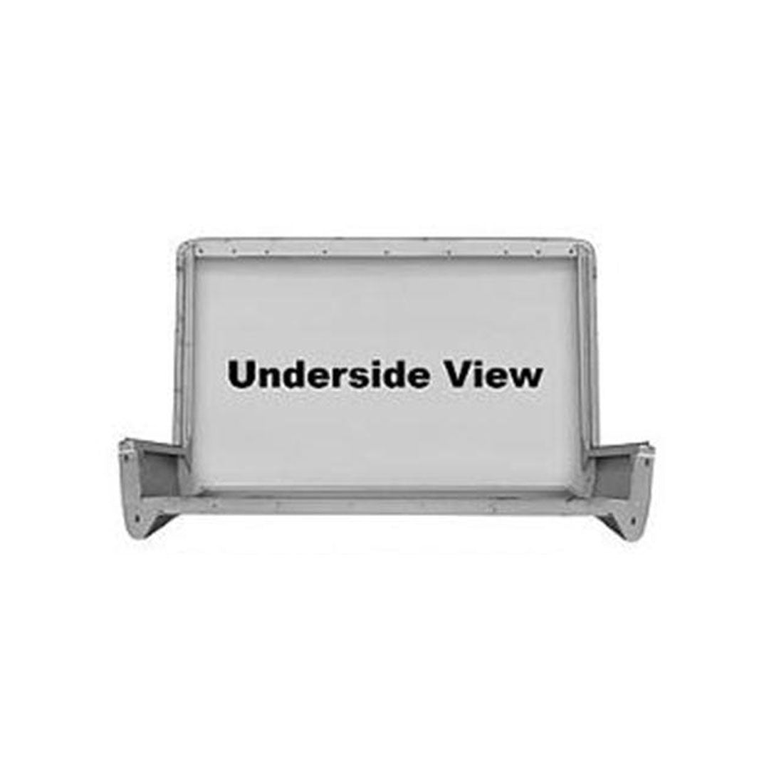 Steel Half Cab Top with Drip Rail, 1966-77 Ford Bronco