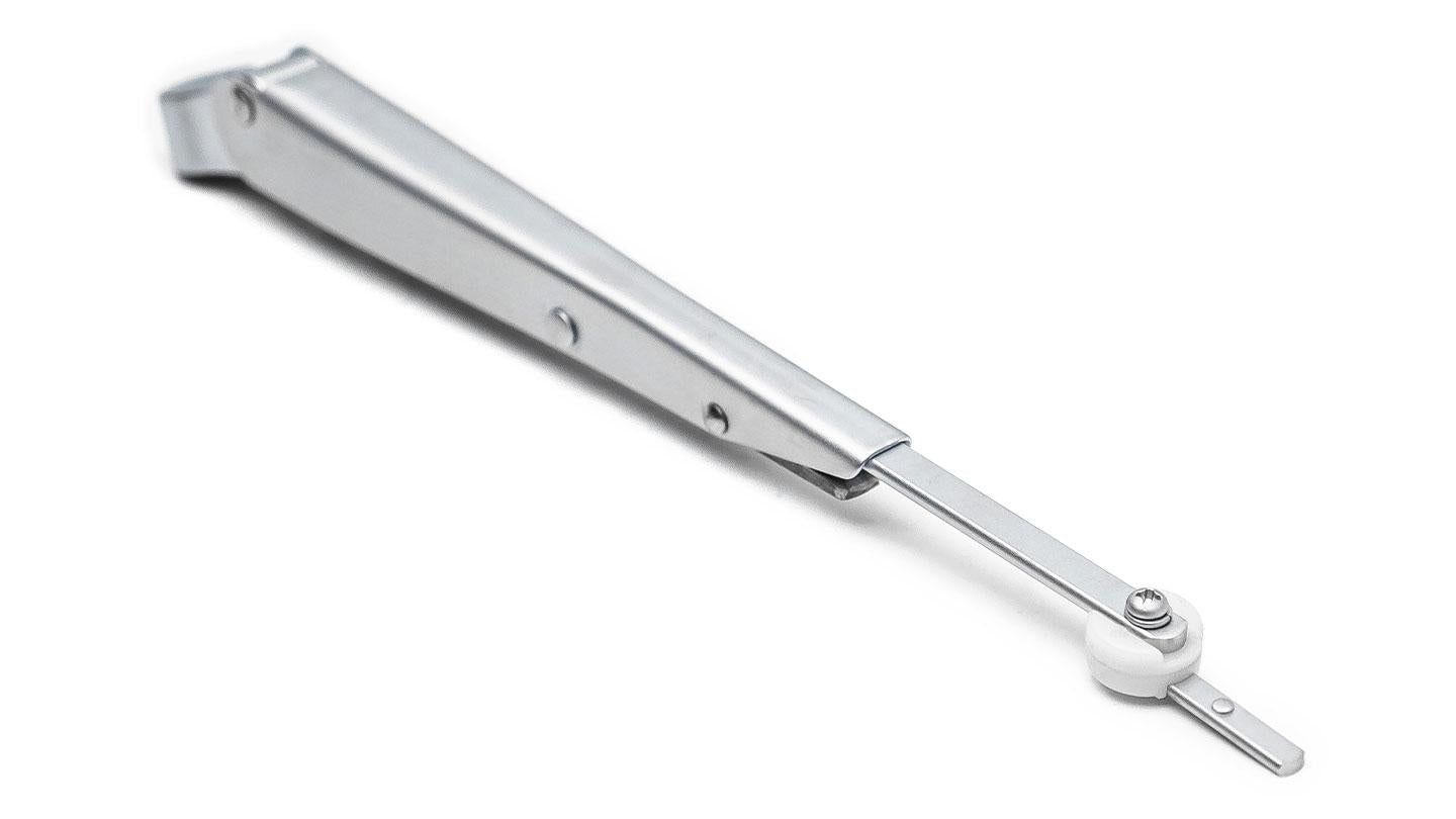 Flip Style Wiper Arm Silver (Requires Aftermarket Blades)