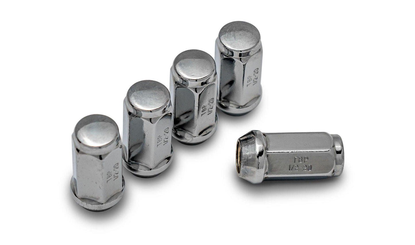 Wheel Lug Nuts, Set of 5, Acorn Style, 1966-77 Ford Bronco