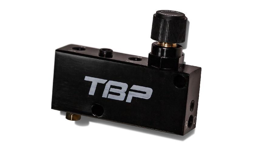Black Adjustable Disc Brake Proportioning Valve