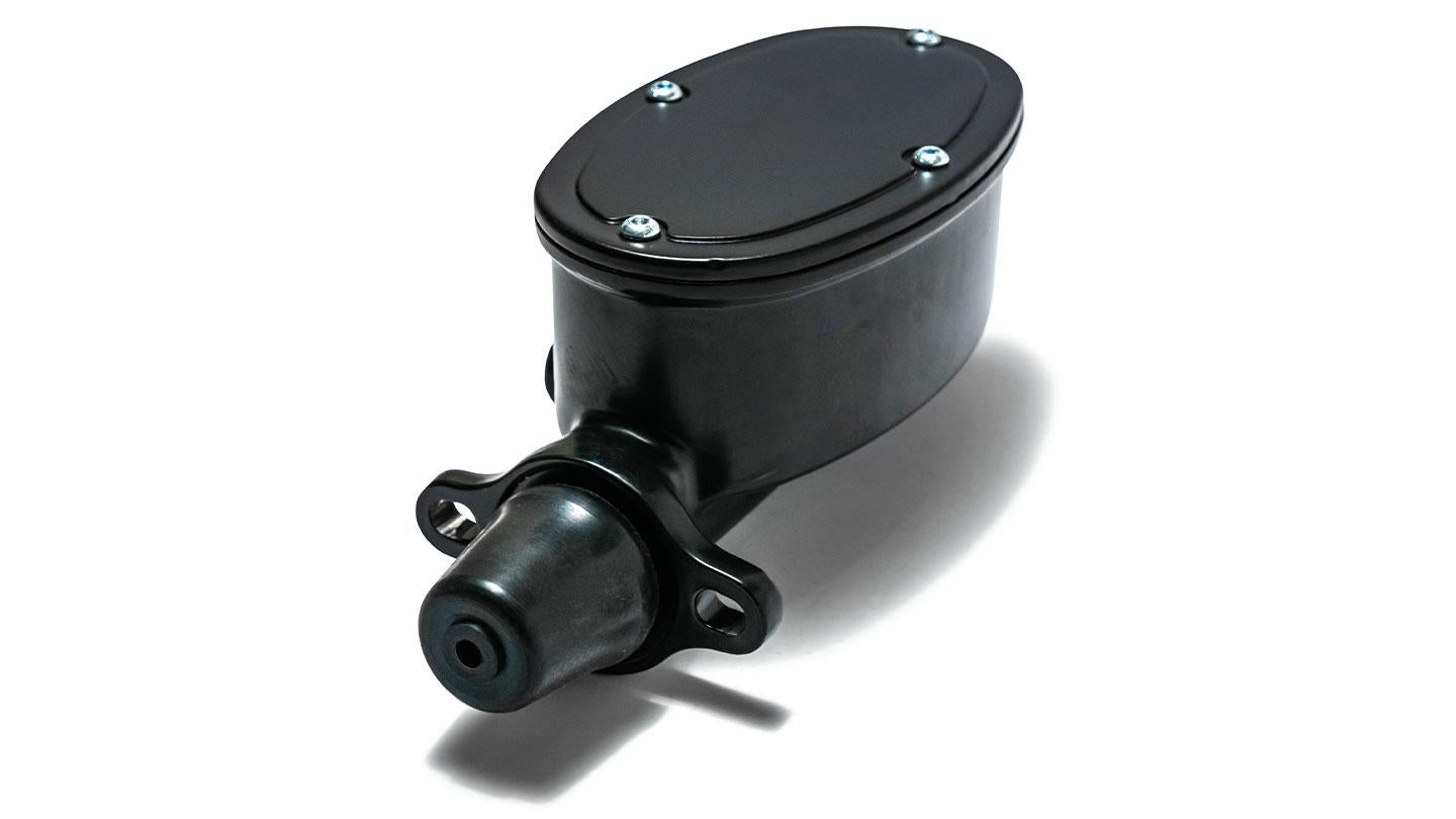 Black Billet Master Cylinder, 1" Bore - Disc Brakes, 1976-77 Ford Bronco