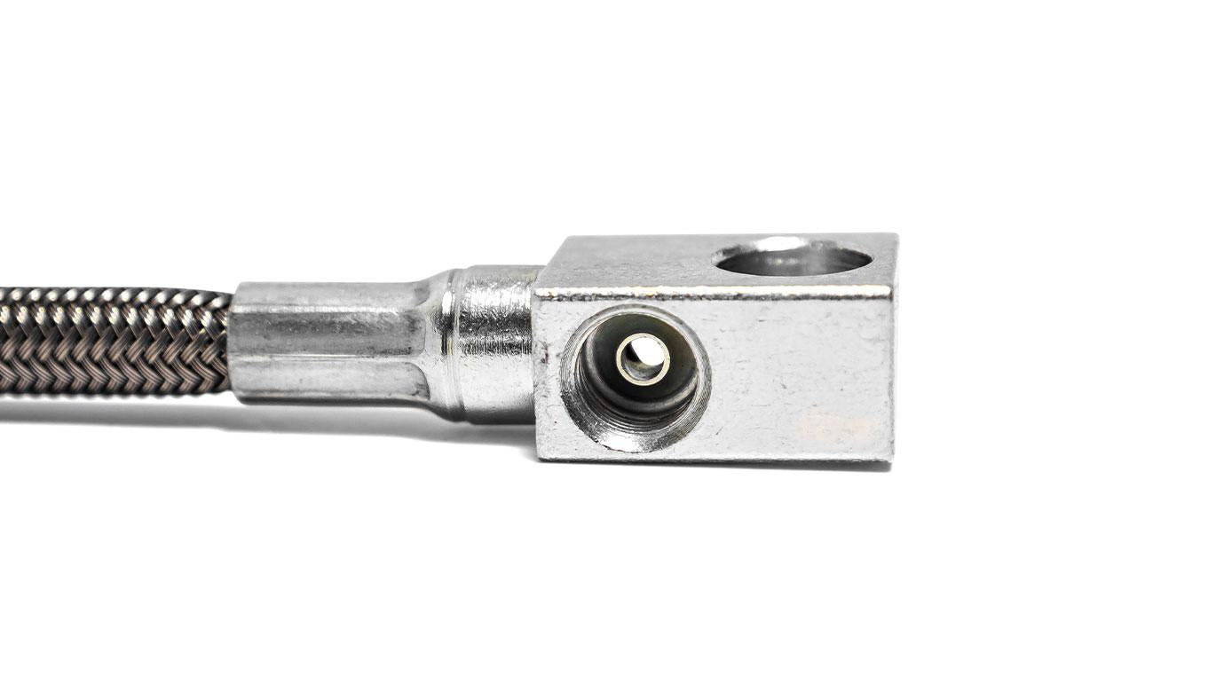 Front Center Brake Hose Kit, Braided Stainless, 1966 Ford Bronco