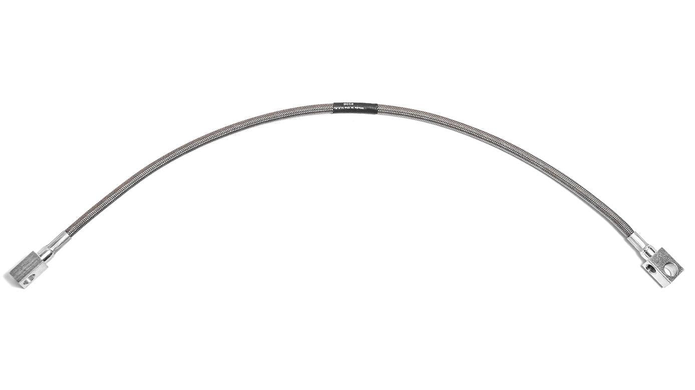Braided Stainless Front Center Brake Hose, 1967-77 Ford Bronco