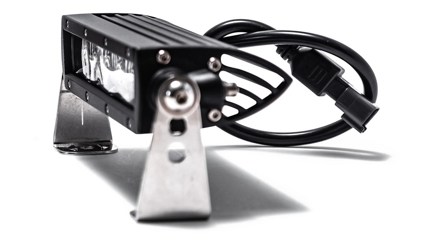 6.5 inch Single Row LED Light Bar by TOMS OFFROAD, FLOOD