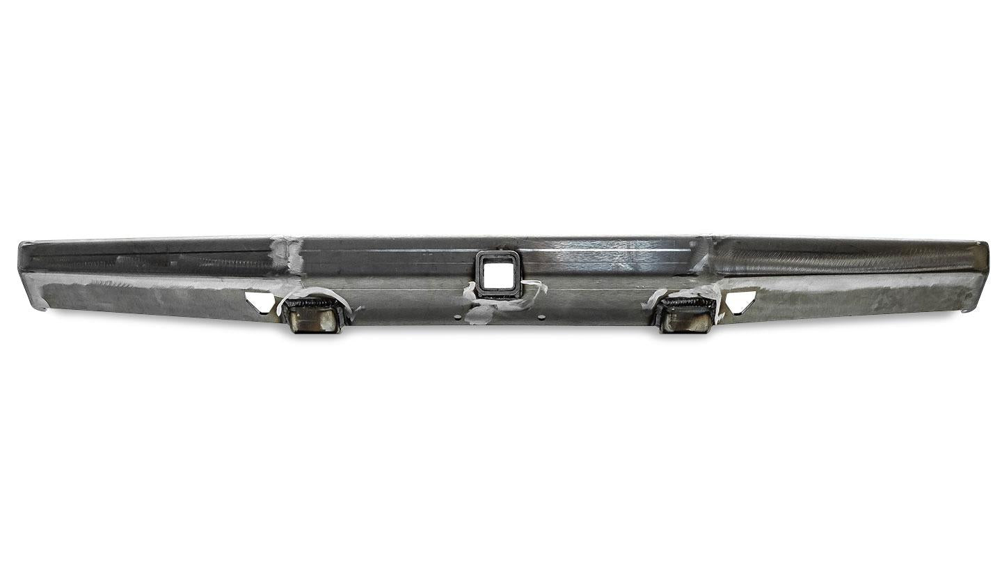 Impact Series Rear Bumper, No Rack, 1966-77 Ford Bronco