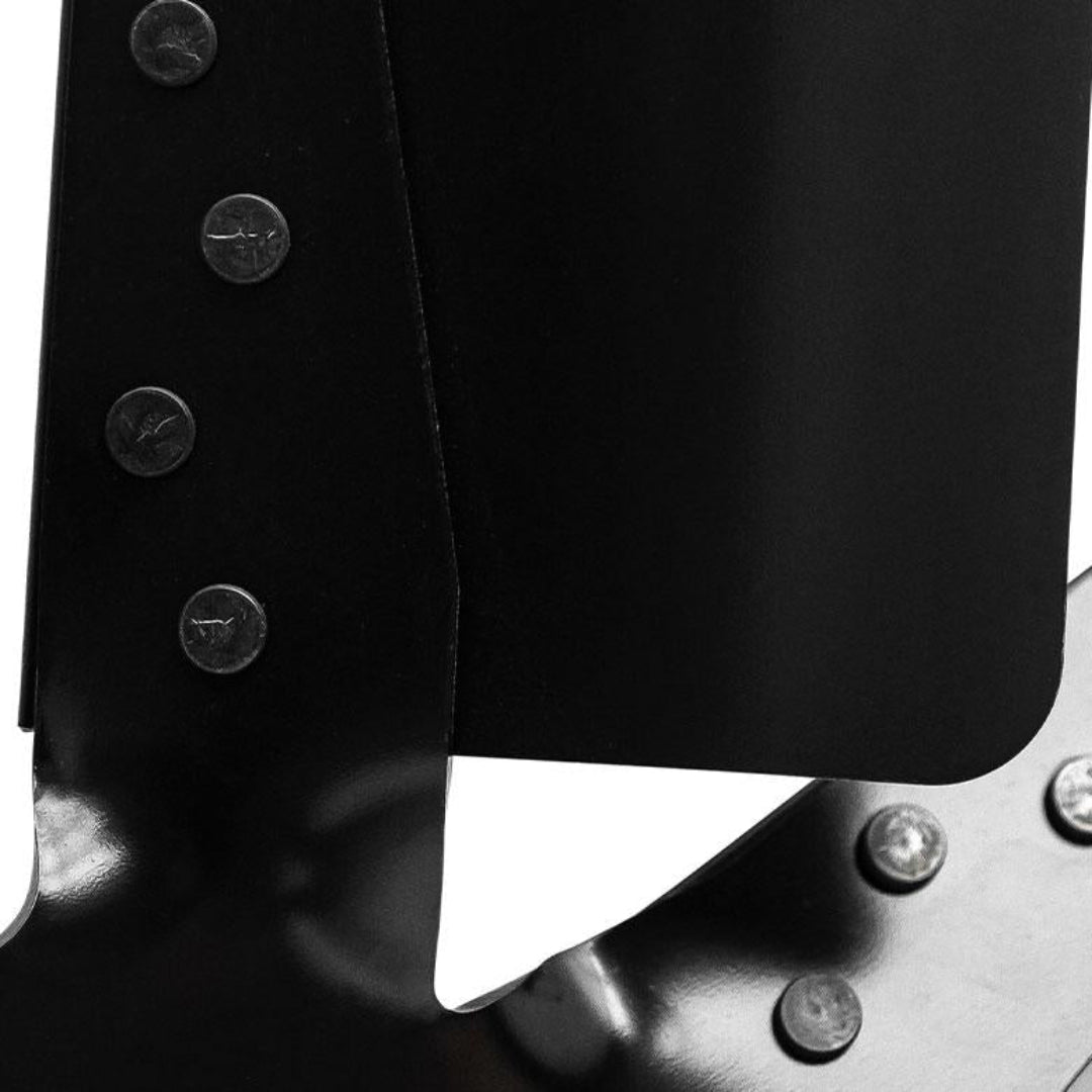 Seven-blade radiator fan for SBF V8 engine, side view