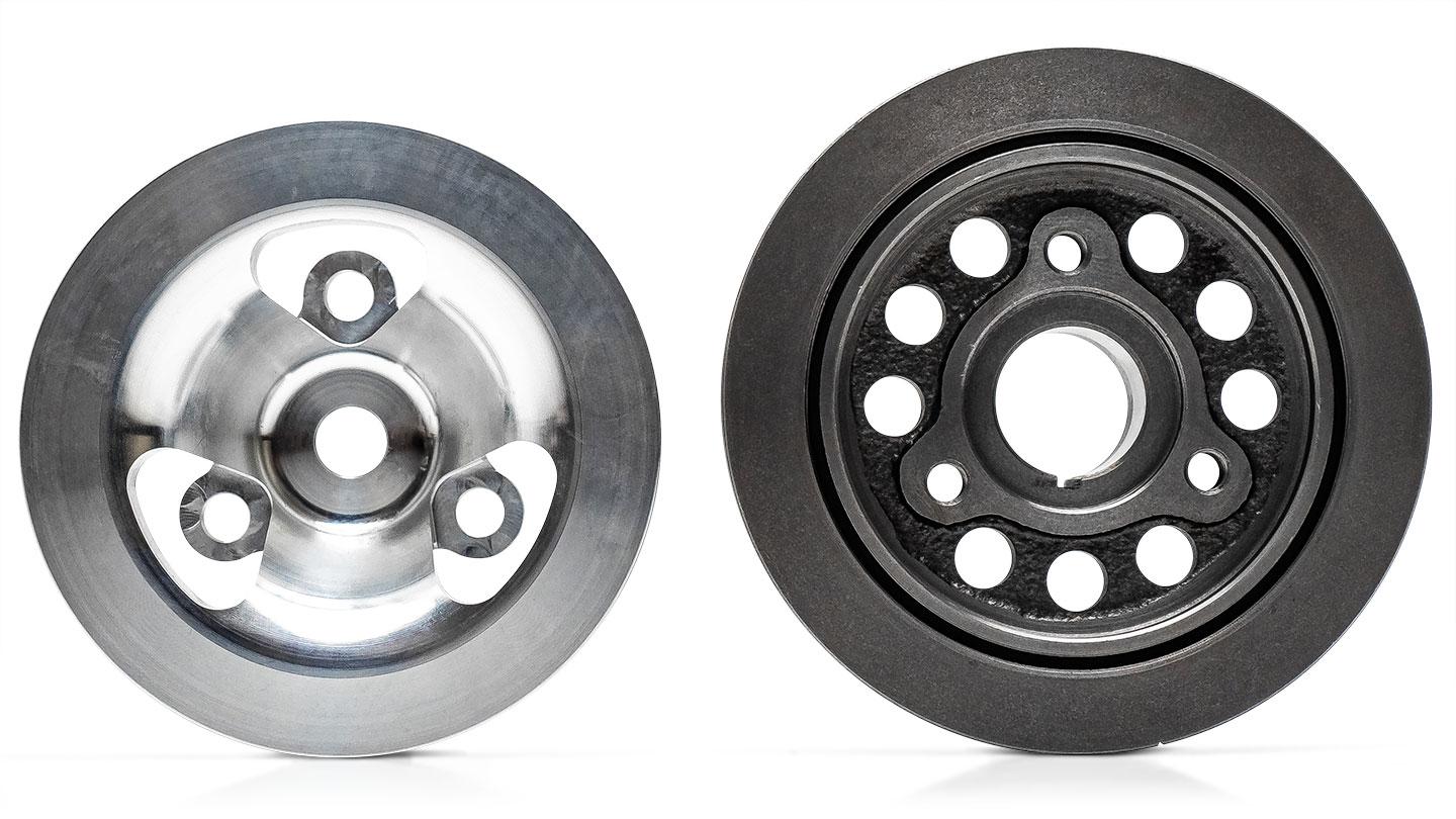 Harmonic Balancer & Pulley for 170/200 6 Cyl, Single-Groove