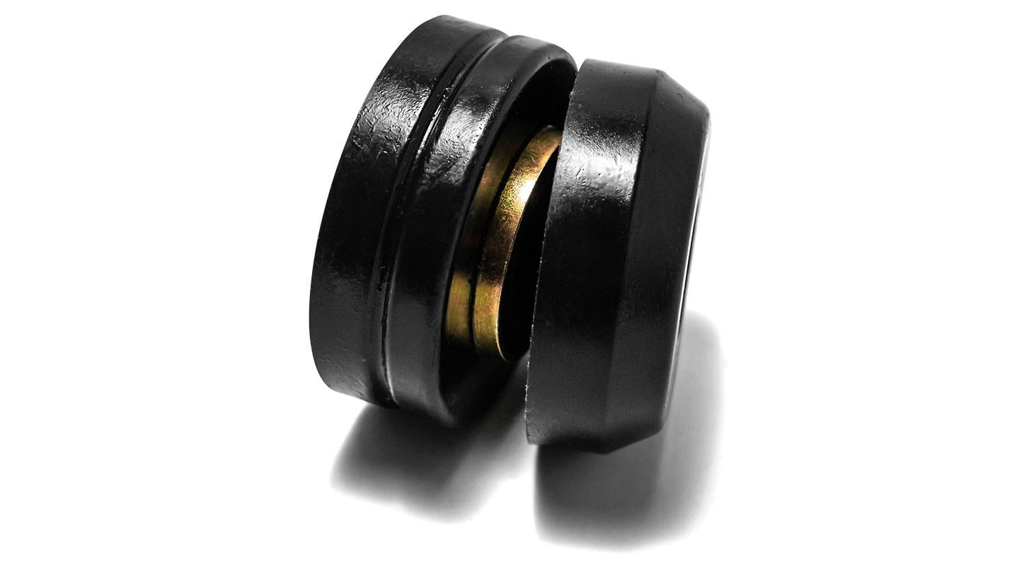 Body Mount Bushings Only, Polyurethane, 1966-77 Ford Bronco