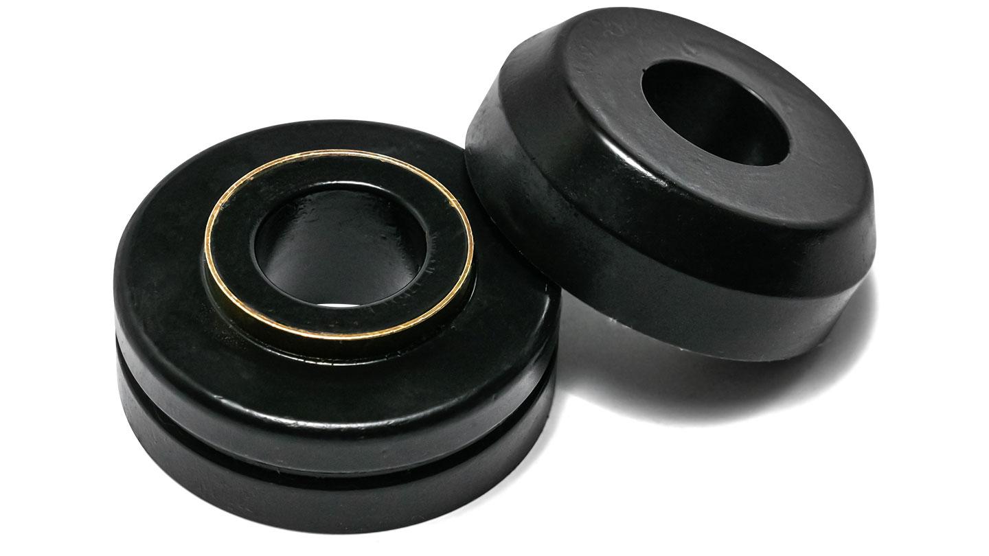 Body Mount Bushings Only, Polyurethane, 1966-77 Ford Bronco