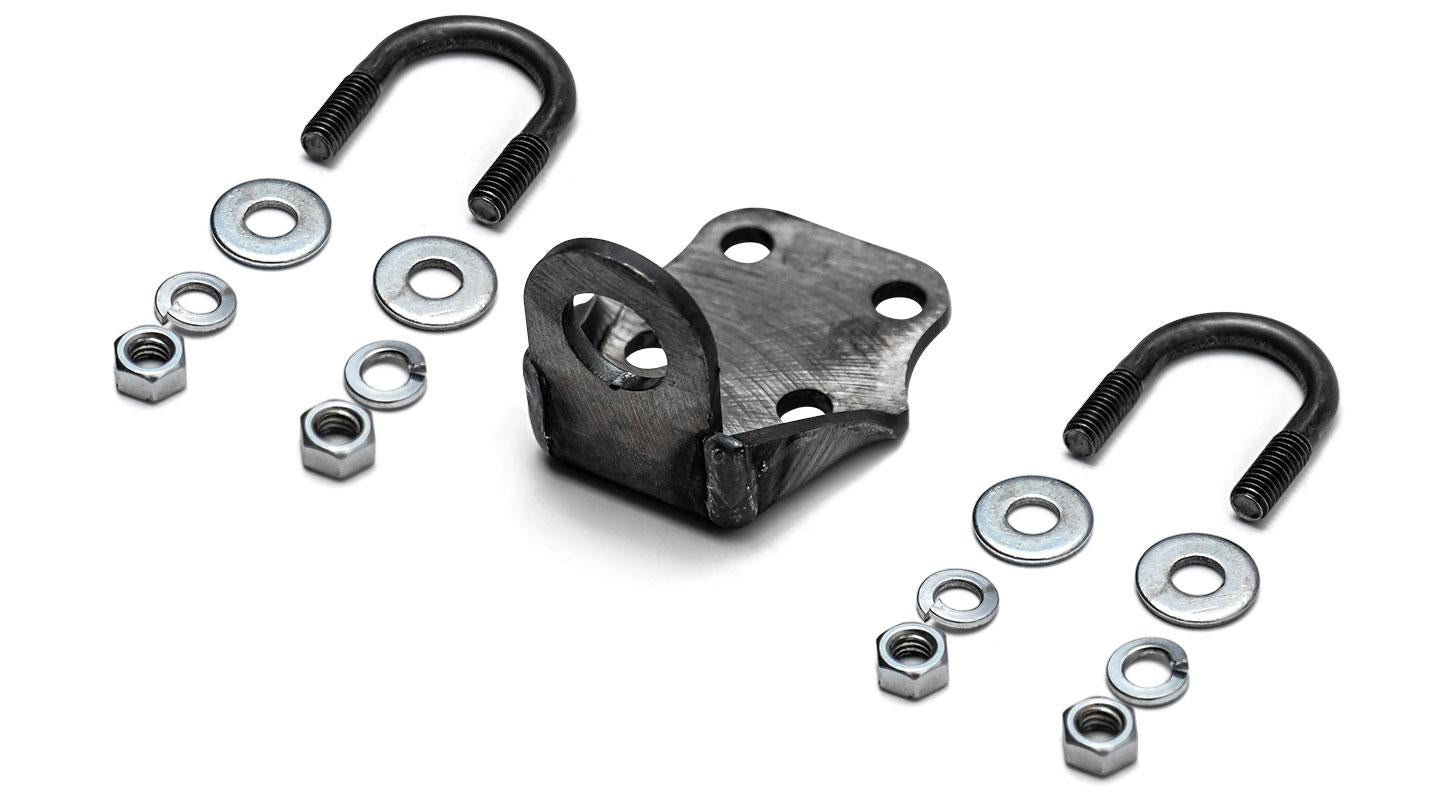 Steering Stabilizer Bracket Kit with Hardware, 1966-75 Ford Bronco