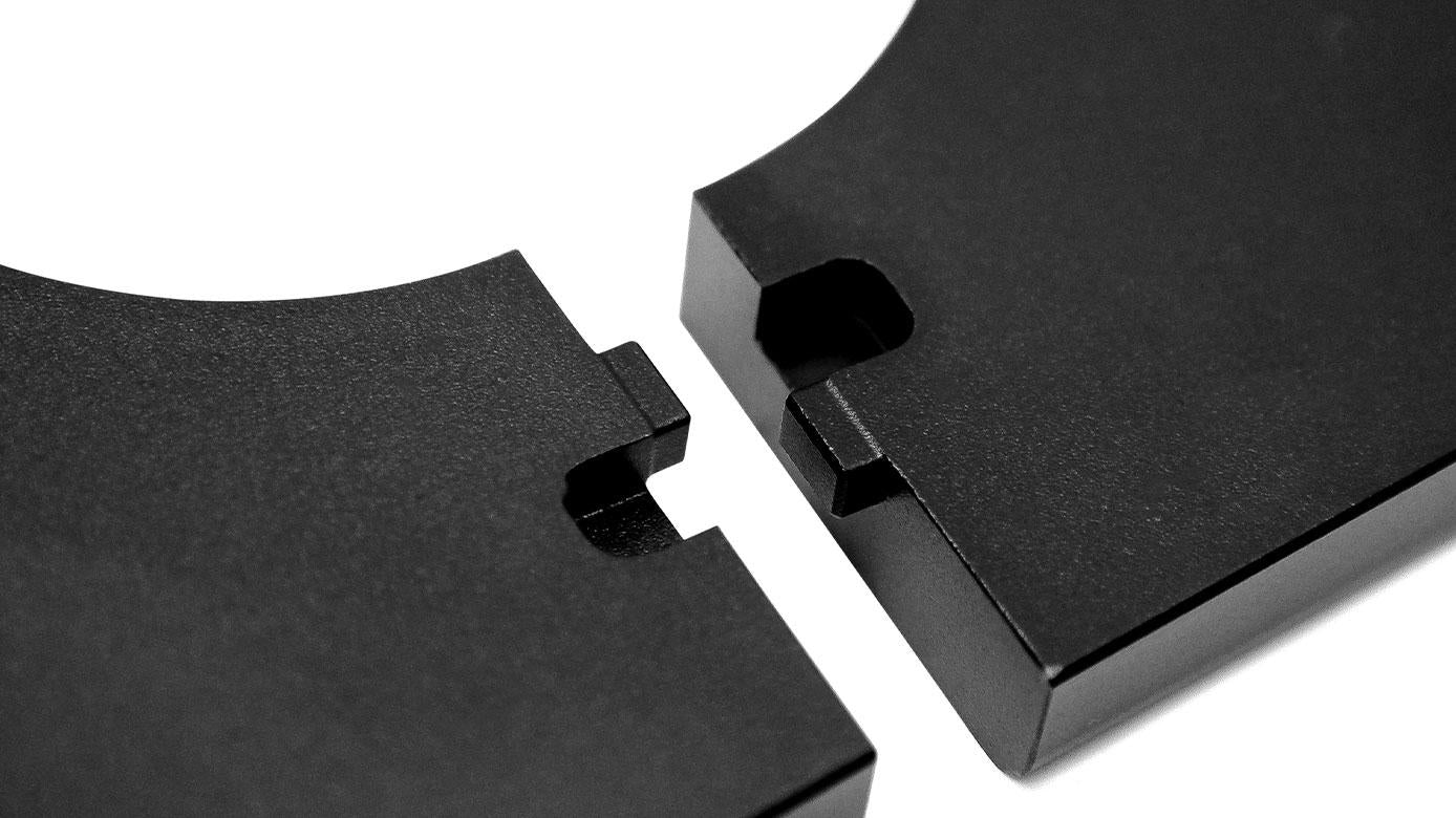 Black Billet Smooth Steering Column Bezel, 1966-77 Ford Bronco