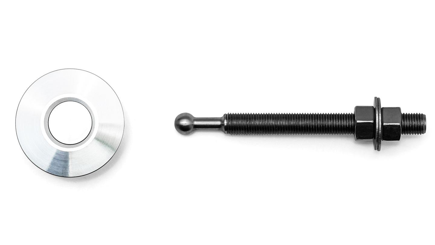 Silver Quik-Latch Hood Pins 1.75 inch OD