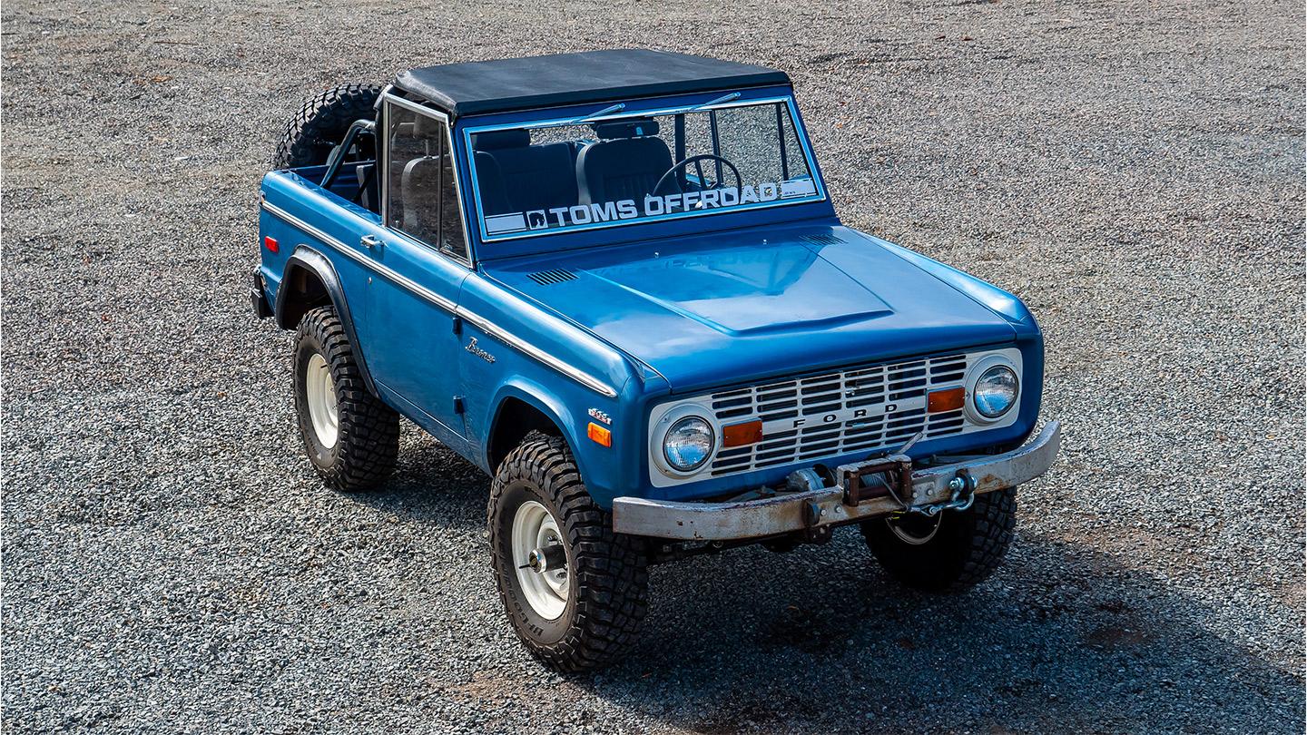 Interior Bar Top Kit, Standard Style Black Breezer, 1966-77 Ford Bronco