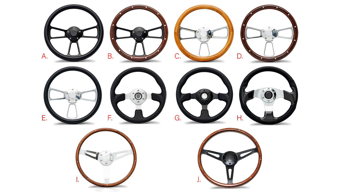 Tilt Steering Column Kit, Polished, Manual for Floor Shift