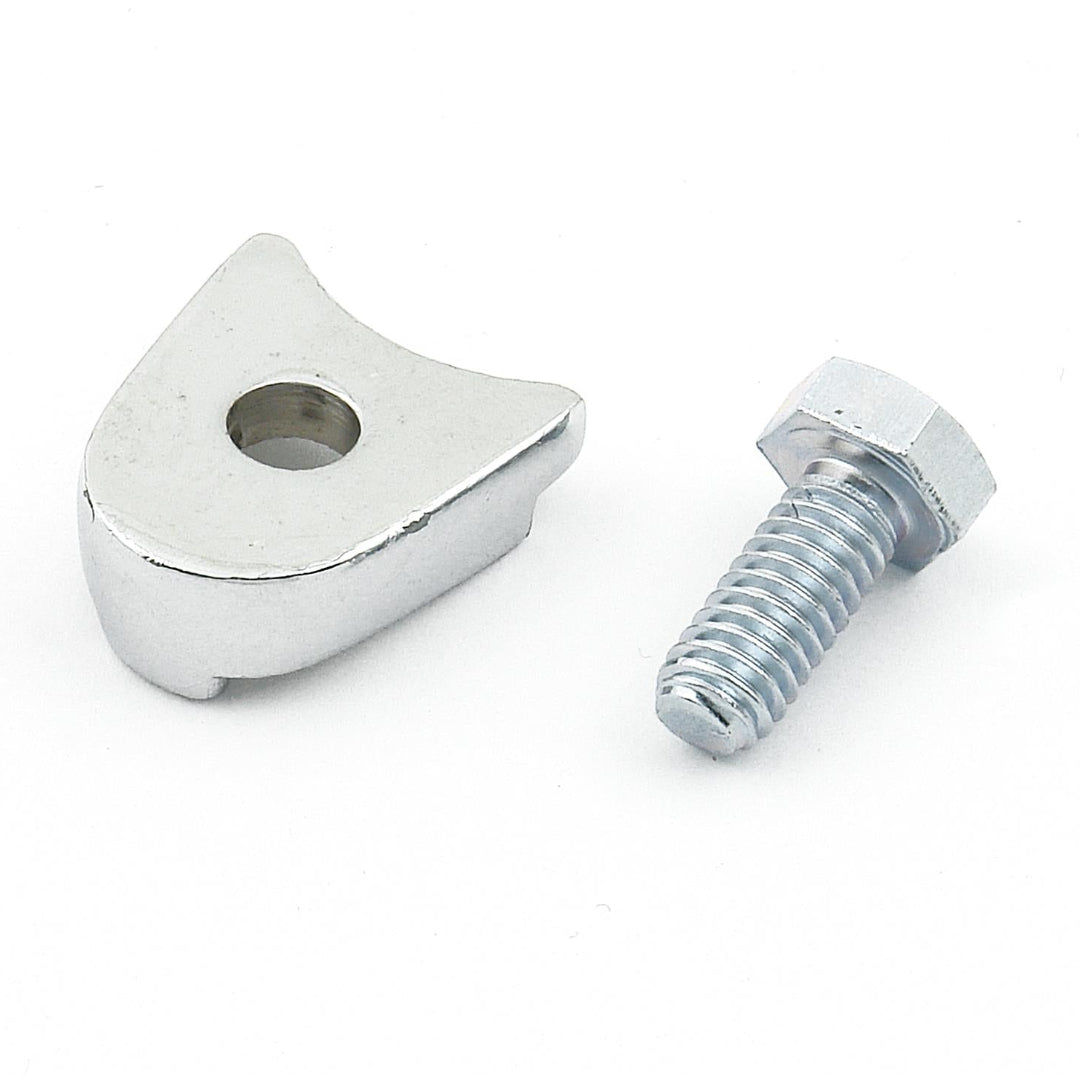 Distributor Hold Down Clamp & Bolt, Chrome