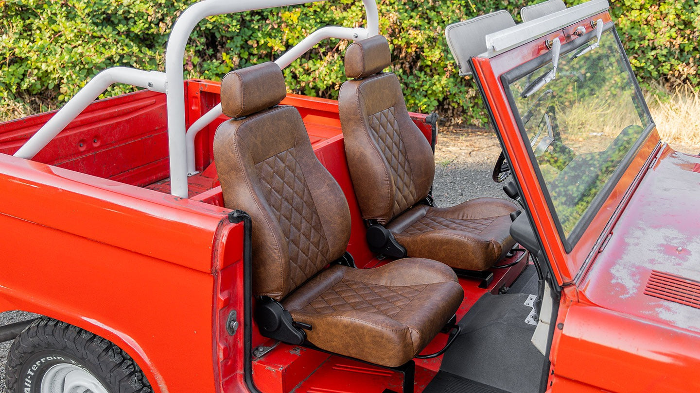 Early Bronco Interior Restoration