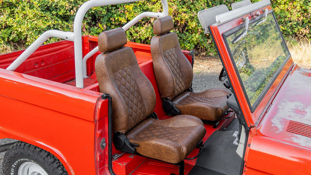 Early Bronco Interior Restoration