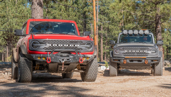 Two Ford Broncos