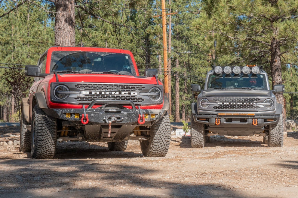 Two Ford Broncos