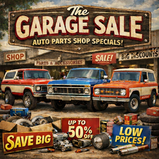 Garage Specials - Get Up To 50% Off