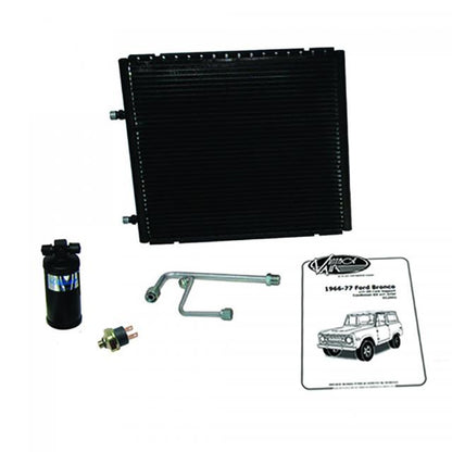 Vintage Air A/C Kit w/4 Vent Plenum & Moveable Vents - AC/Heat/Defrost, No Compressor w/ Universal Hoses, Builder Series, In-Dash Vents