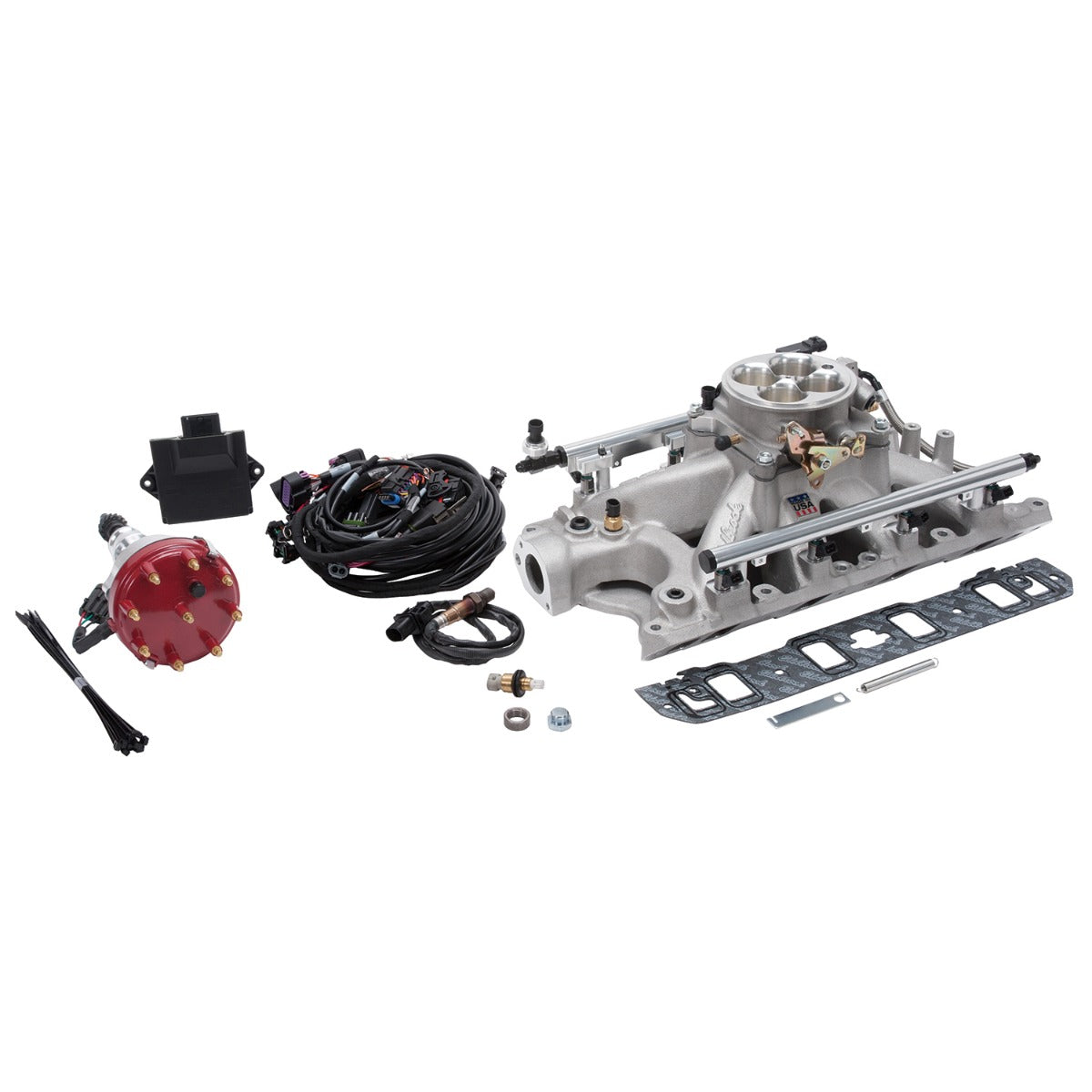 Edelbrock Pro-Flo 4 EFI Traditional 4150-Style Kit For Ford 351W