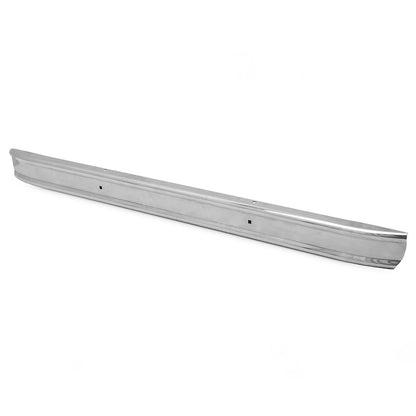 Stock Chrome Bumper, Front or Rear With Hole for Bumperettes, 1966-77 Ford Bronco