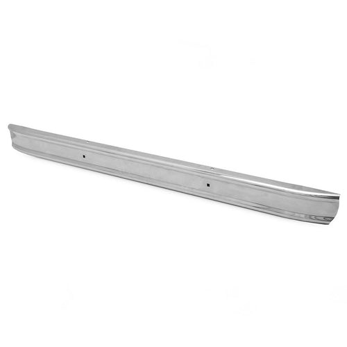 Stock Chrome Bumper, Front or Rear With Hole for Bumperettes, 1966-77 Ford Bronco