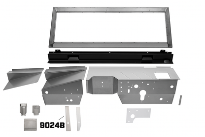 Firewall Heater Box Reinforcement Panel - Passenger Outer